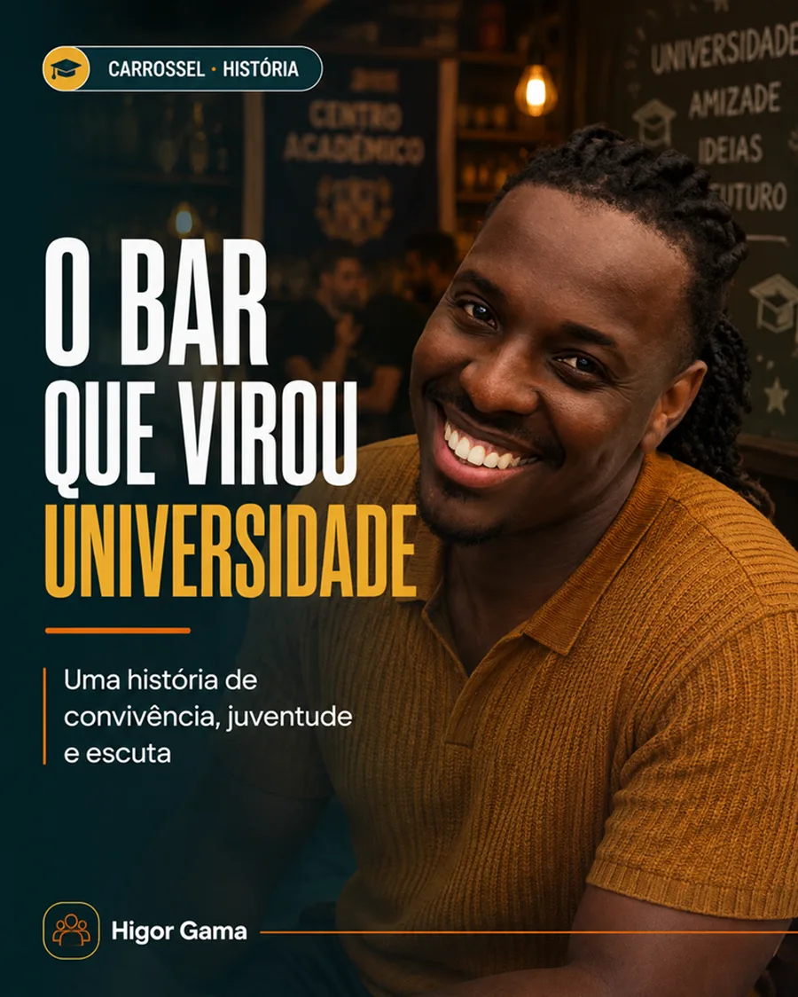 O bar que virou universidade