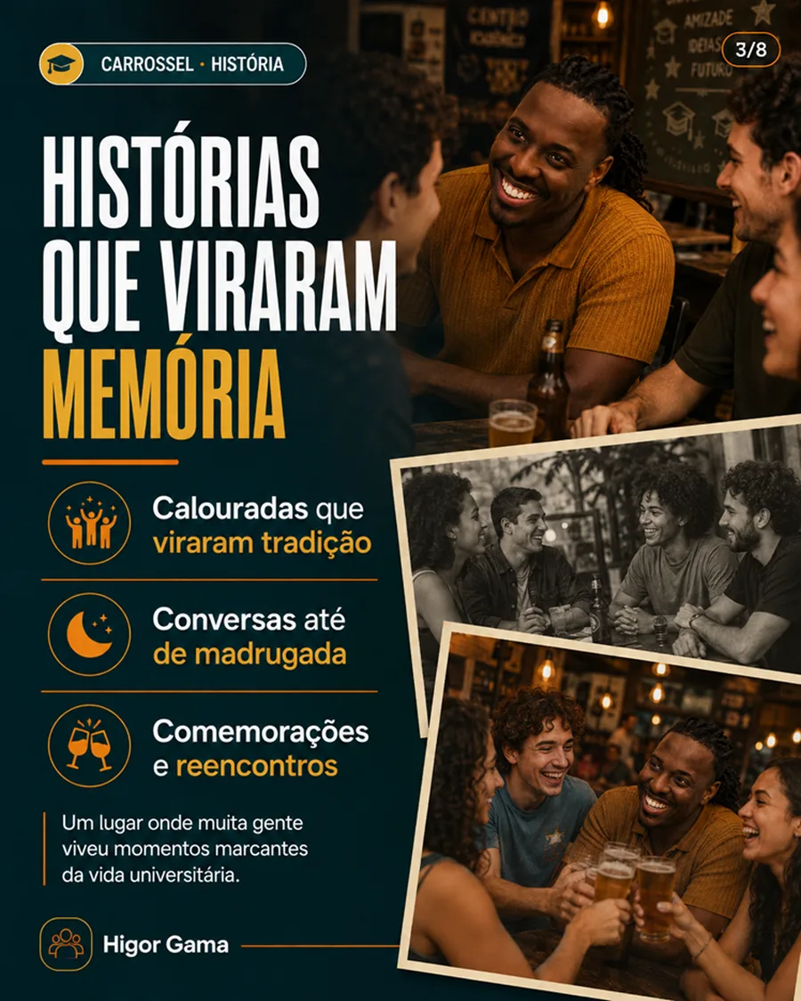 Histórias que viraram memória