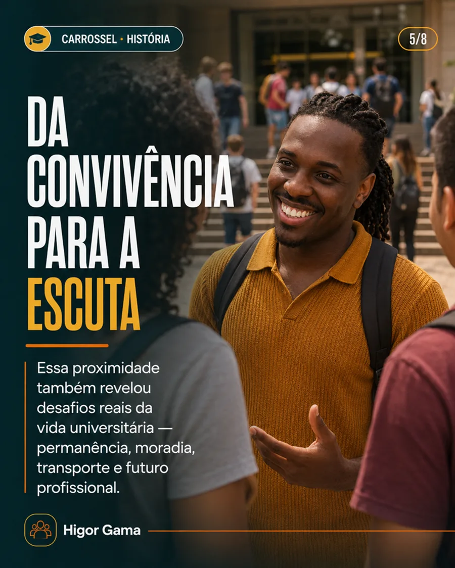 Da convivência para a escuta